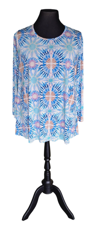 Shirt fleurig (A-lijn)