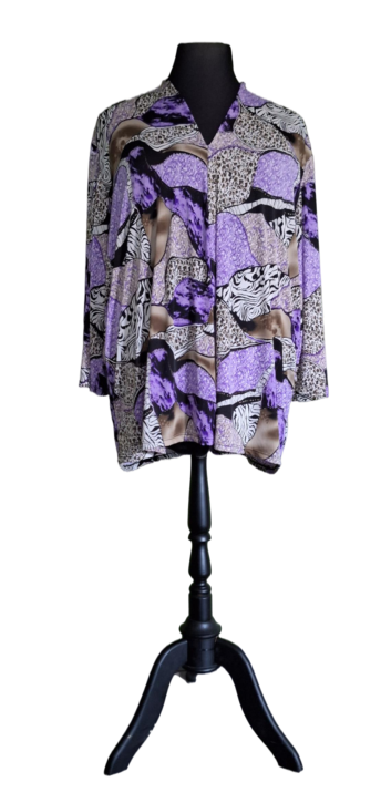 Shirt kort met print