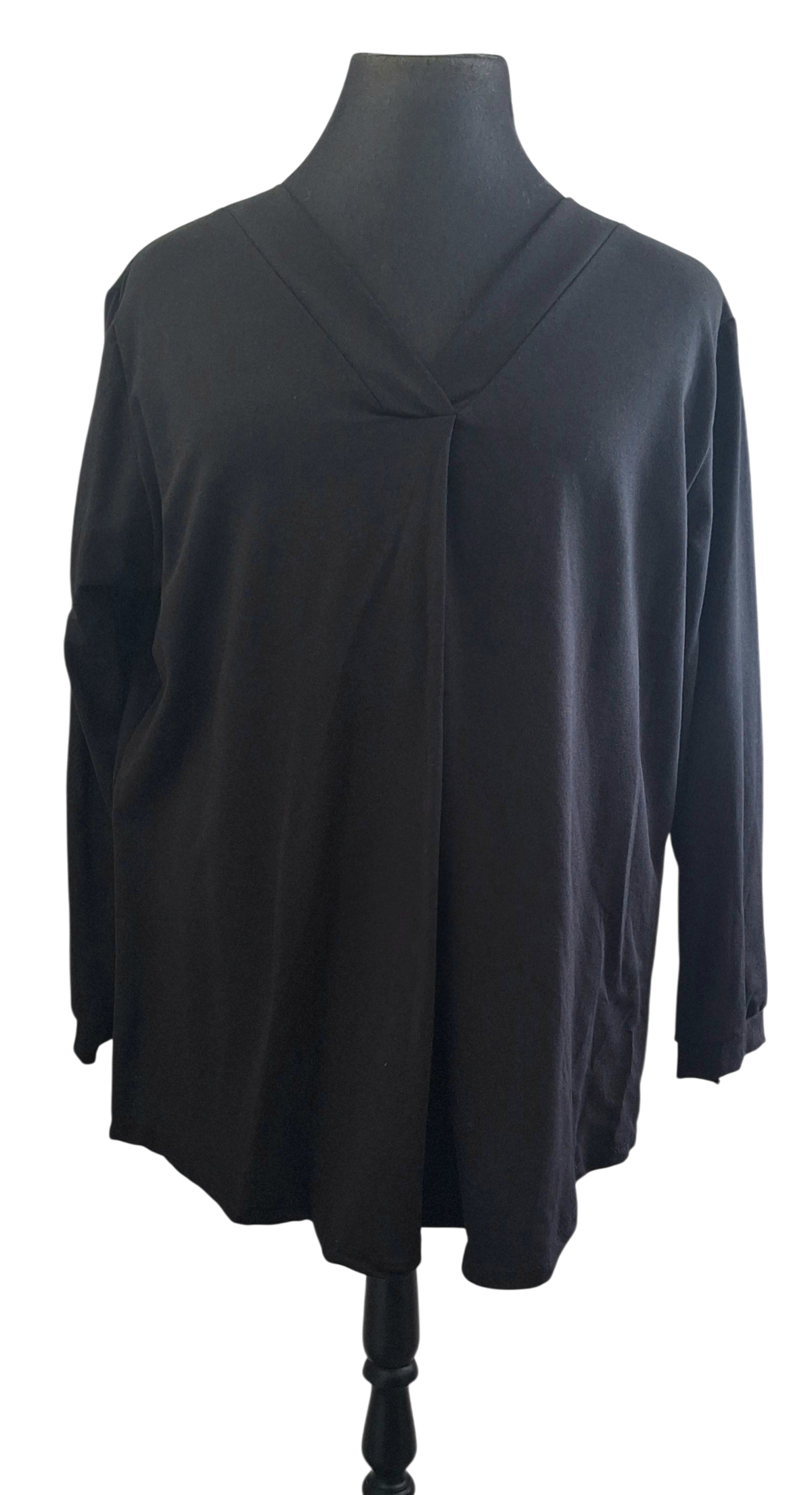Sweater effen V-hals