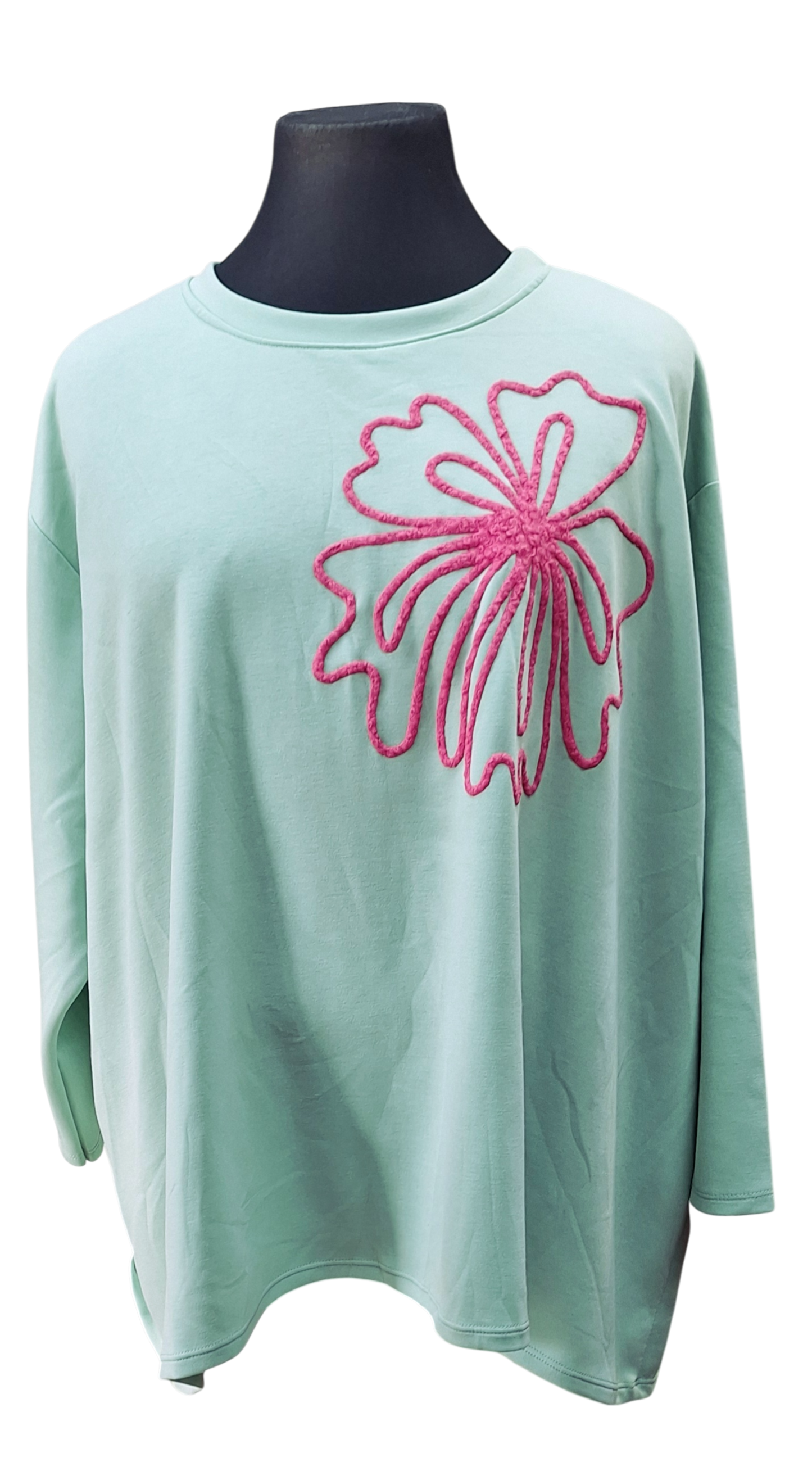 Sweater met bloem