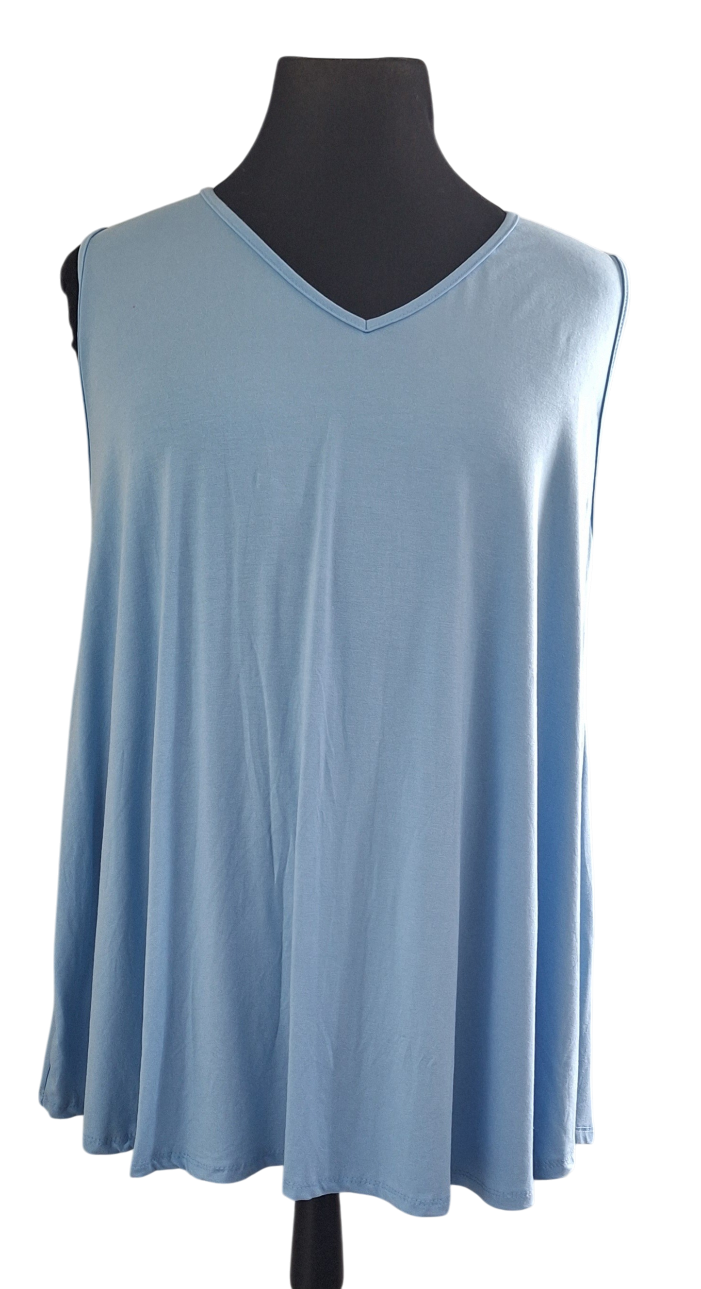 Top A-lijn effen