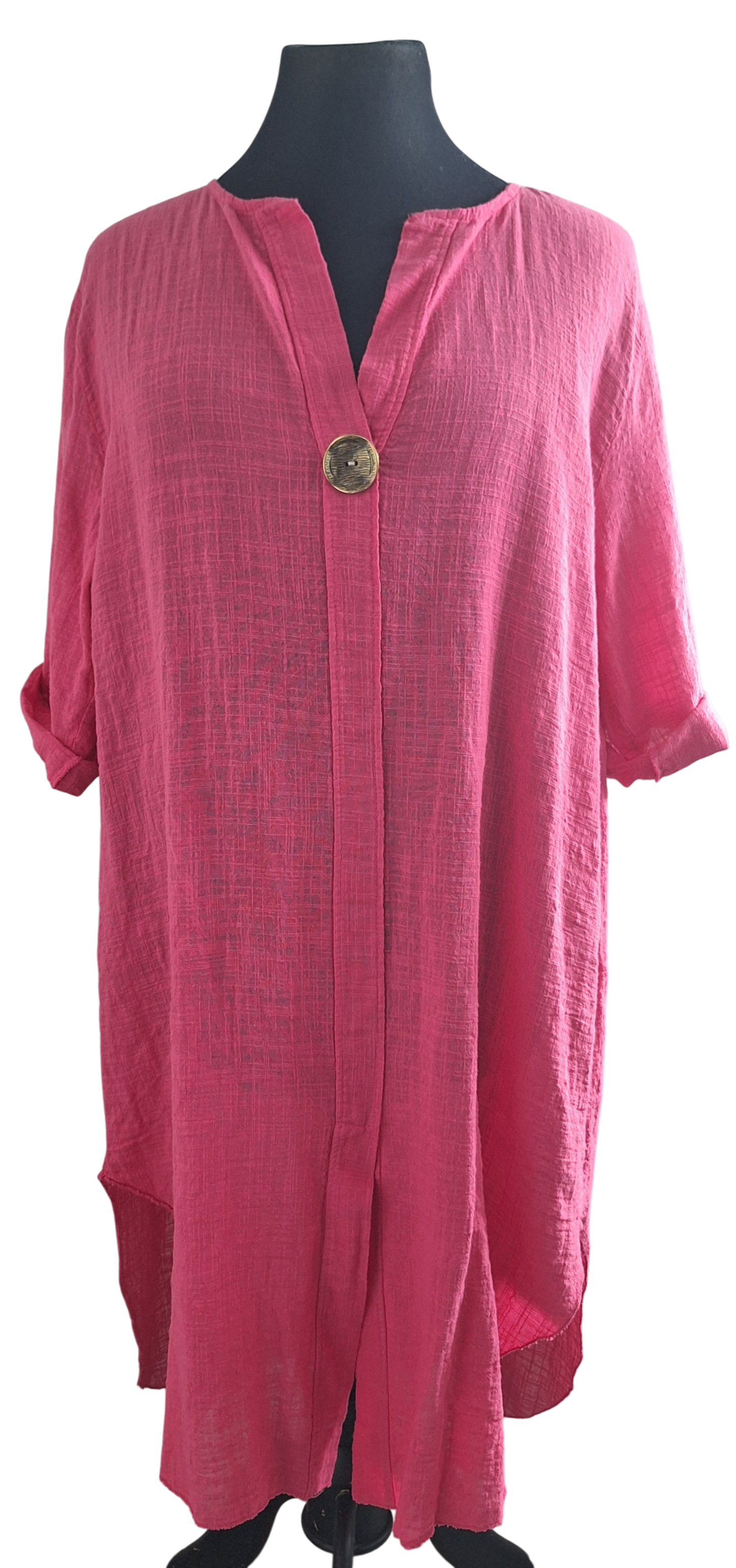 Tuniek met knoop