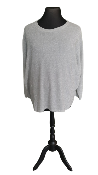 Glittershirt kort