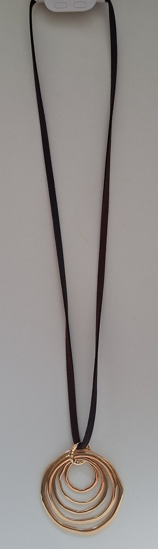 Ketting rondjes goud