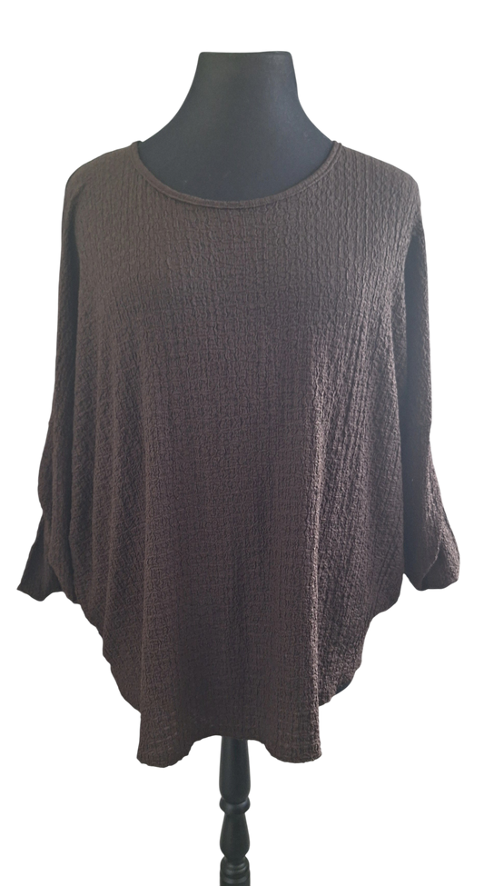 Shirt effen bewerkt