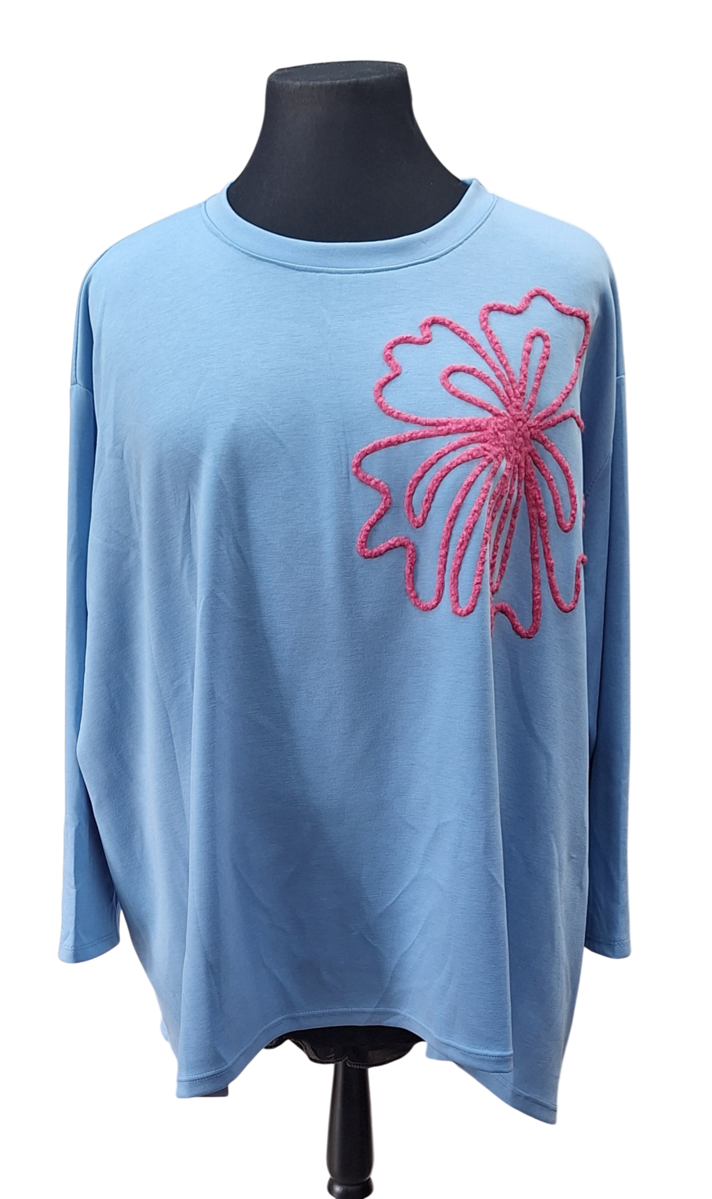 Sweater met bloem