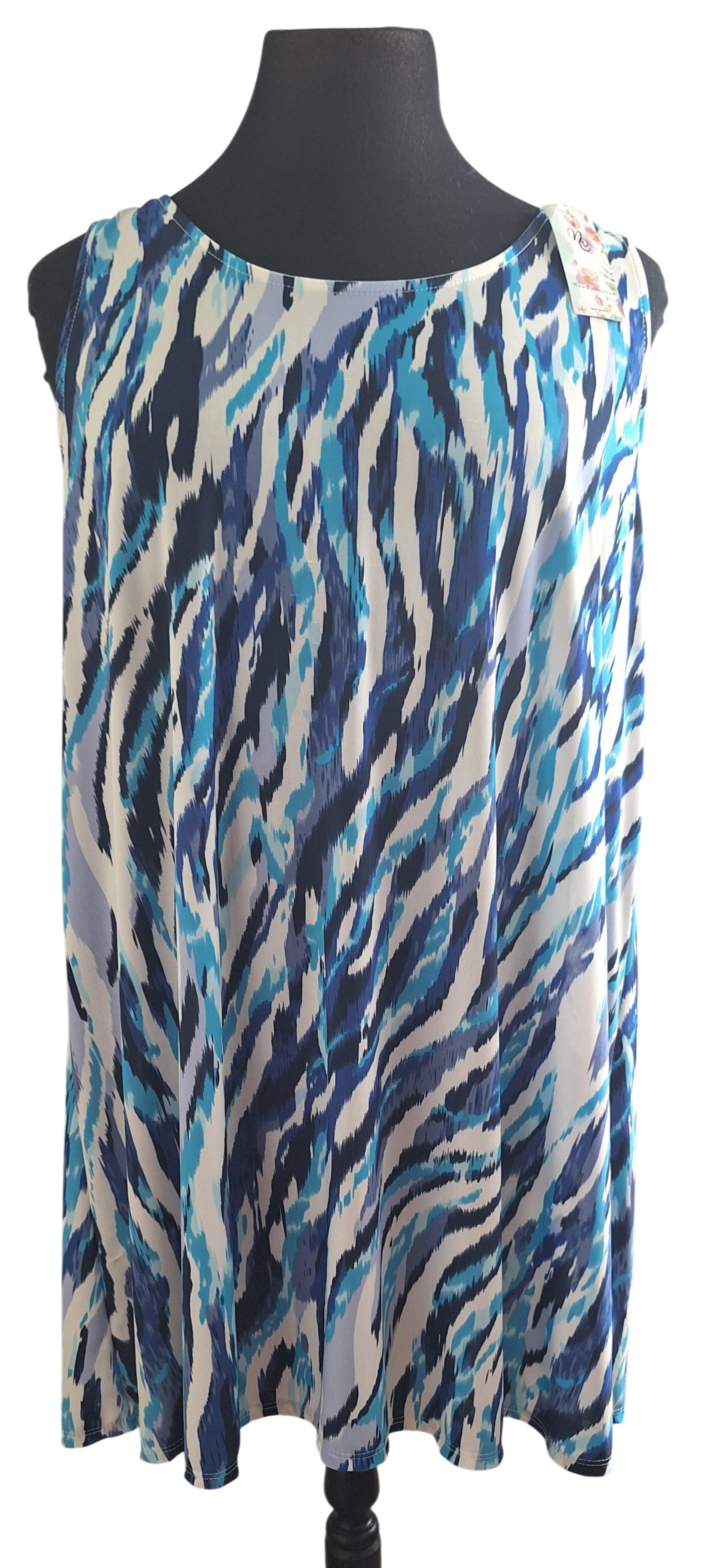 Tuniek A-lijn print