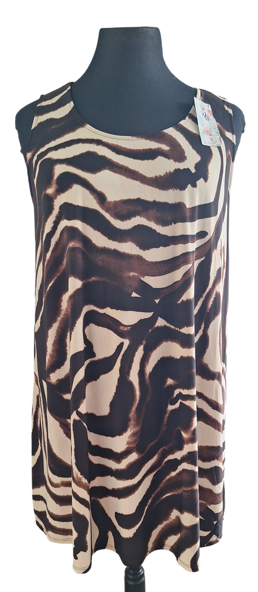 Tuniek A-lijn print