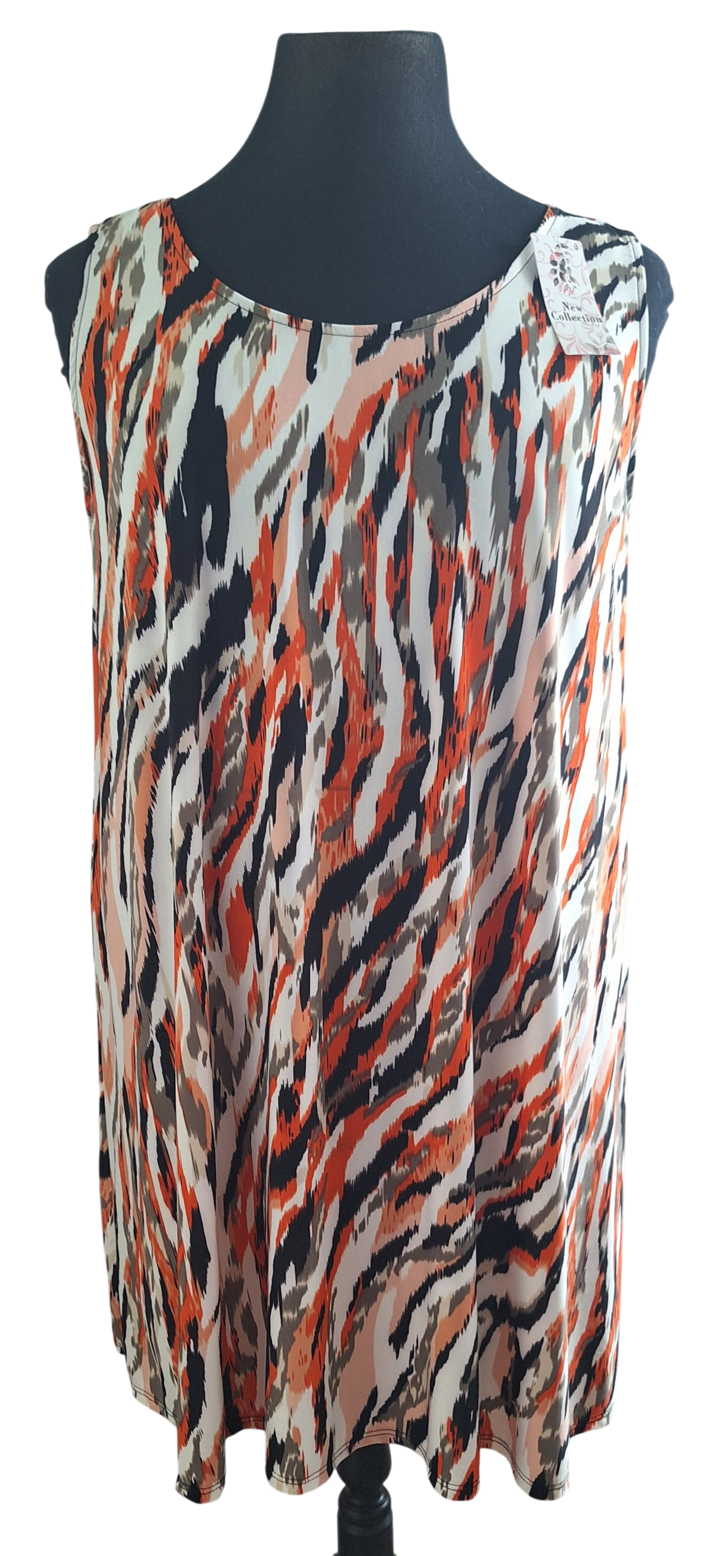 Tuniek A-lijn print