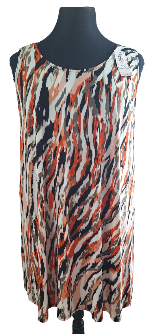 Tuniek A-lijn print