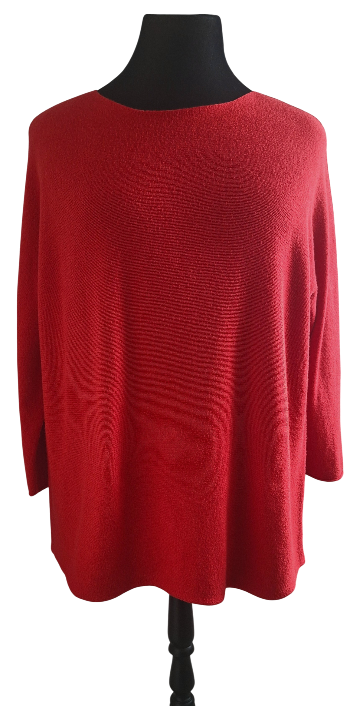 Trui effen rood
