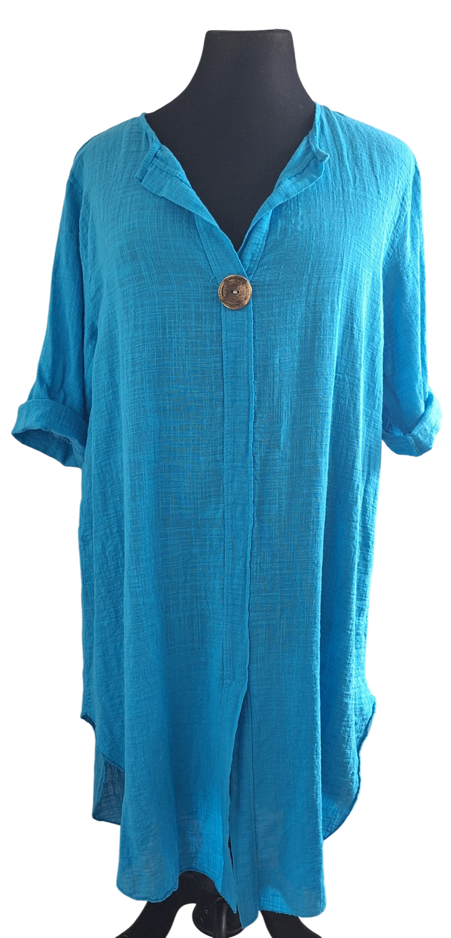 Tuniek met knoop